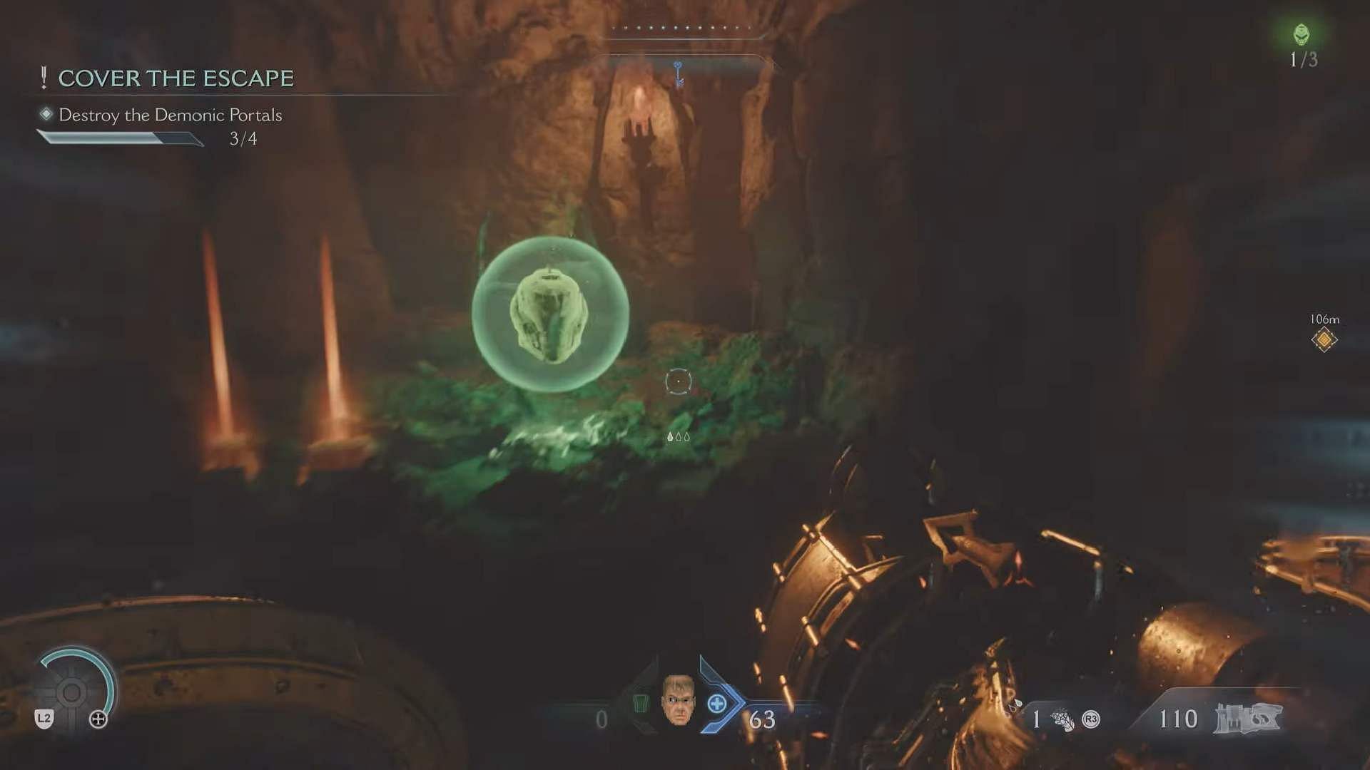 The second one is located inside a hidden cave (Image via Sportskeeda Gaming || Bethesda Softworks)